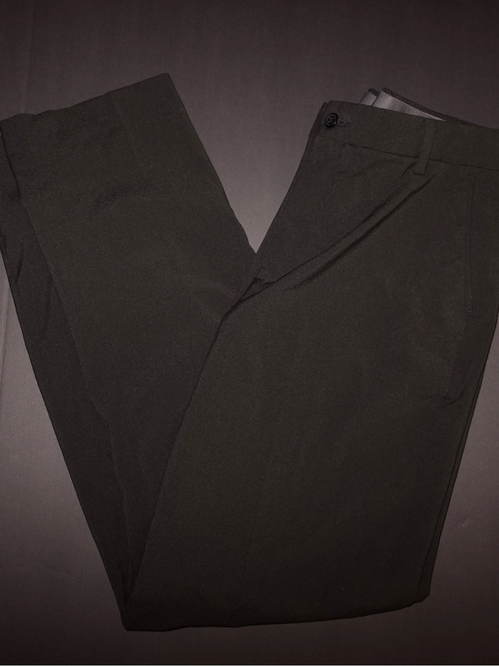Daniel Hechter Paris gray wool pants with a tailored fit, size 34x32